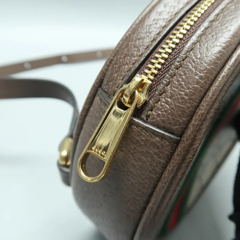 GUCCI Ophidia Brown Canvas Backpack 656-021825 - Picture 8 of 12